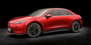 Rafmagns Mercedes CLA mun keppa við Tesla Model 3 frá 2025