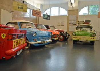 Margt sérstakt í Trabant safninu í Berlín