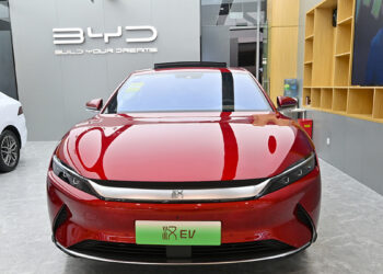 BYD tekur fram úr VW sem mest selda vörumerki Kína