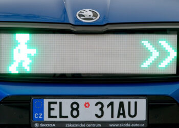 Bíllinn gefur „grænt ljós“