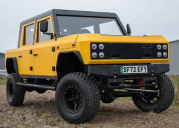 Nýi Munro MK1 rafmagnaði pallbíllinn frumsýndur