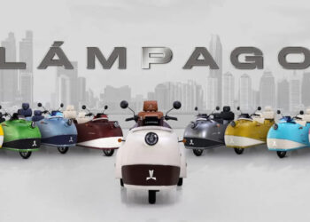 Flott rafdrifið þríhjól