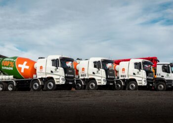 Rafknúnum þungaflutningabílum fjölgar í flota Steypustöðvarinnar