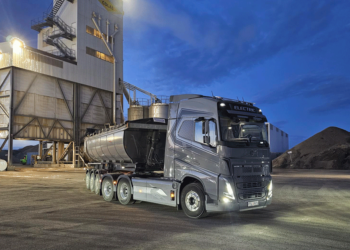 Volvo rafmagnsvörubílum ekið 151.150 km.