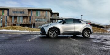 Nýr Toyota C-HR, flottur og þægilegur akstursbíll