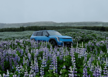 Sýna nýjan sjö sæta Kia EV9 Earth á laugardag