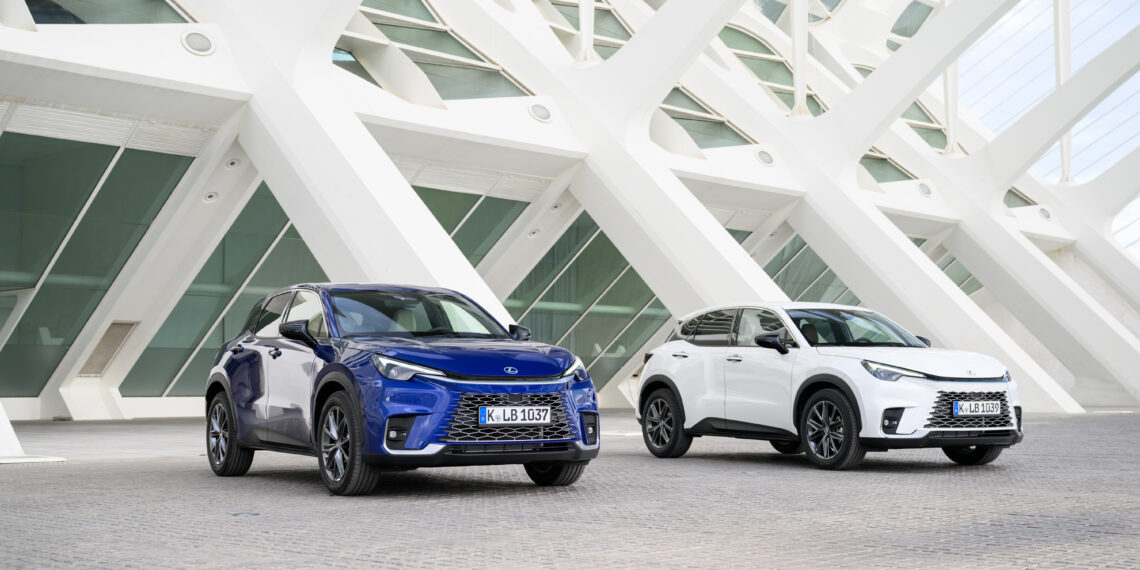 Lexus LBX, captured on 29.11.2023 in Valencia, Spain. Photo: Daniel Reinhardt for LEXUS