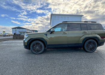 Einstaklega flott hönnun á nýjum Hyundai Santa Fe PHEV