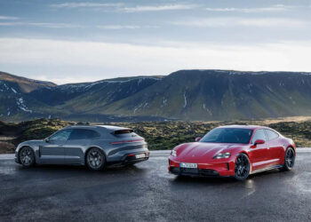 Porsche Taycan GTS skilar 690 hestöflum af rafmagni