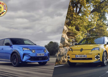 Rafbílarnir Renault 5 / Alpine A290, eru bíll ársins 2025