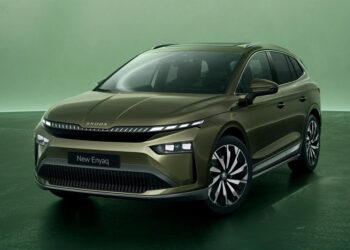 Skoda kynnir nýjan Enyaq rafdrifinn sportjeppa