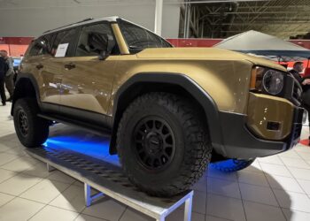 Vetrarsýning: Konungarnir á svæðinu hjá Toyota í Kauptúni í dag