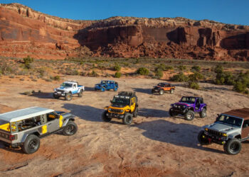 Nýr Jeep Convoy Concept er fremstur í flokki í páskasafarí ársins