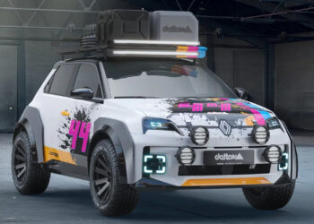 Hugmyndin að Renault 5 4×4 gæti verið fullkominn ferðabíll