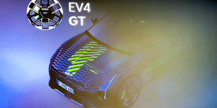 Nýi Kia EV4 GT er tilbúinn til markaðssetningar