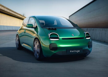 Renault Twingo rafbíll á leiðinni