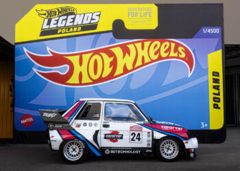 Rally-innblásinn FIAT 126B vinnur alþjóðlega keppni Hot Wheels Legends Tour