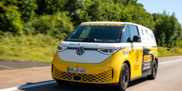 Volkswagen ID. Buzz setur met í vegalengd fyrir rafbíla