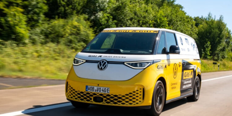 Volkswagen ID. Buzz setur met í vegalengd fyrir rafbíla