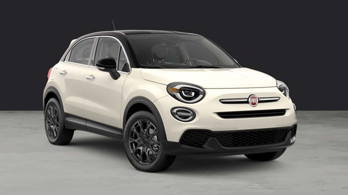Fiat 500X í tvílitaðri 120 ára afmælisútgáfu