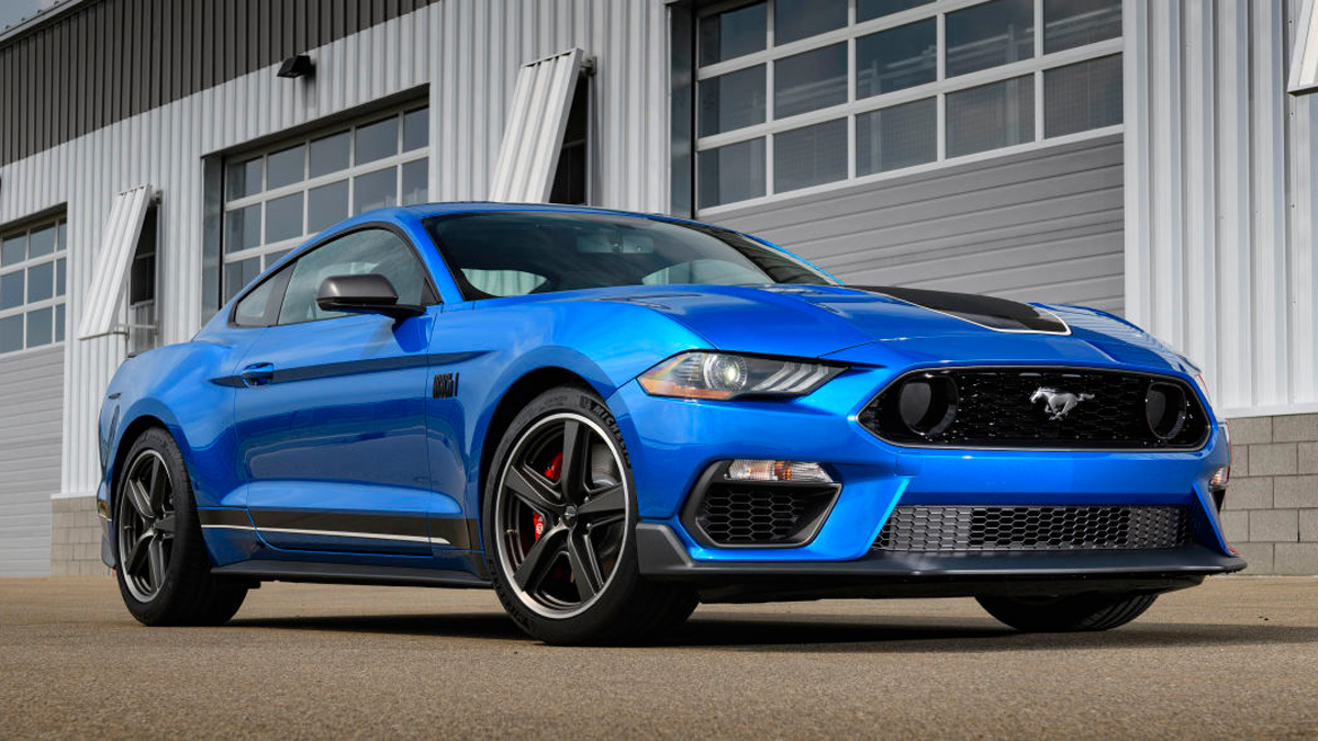 2021 Ford Mustang Mach 1 er heitasti Mustang frá tíma Shelby