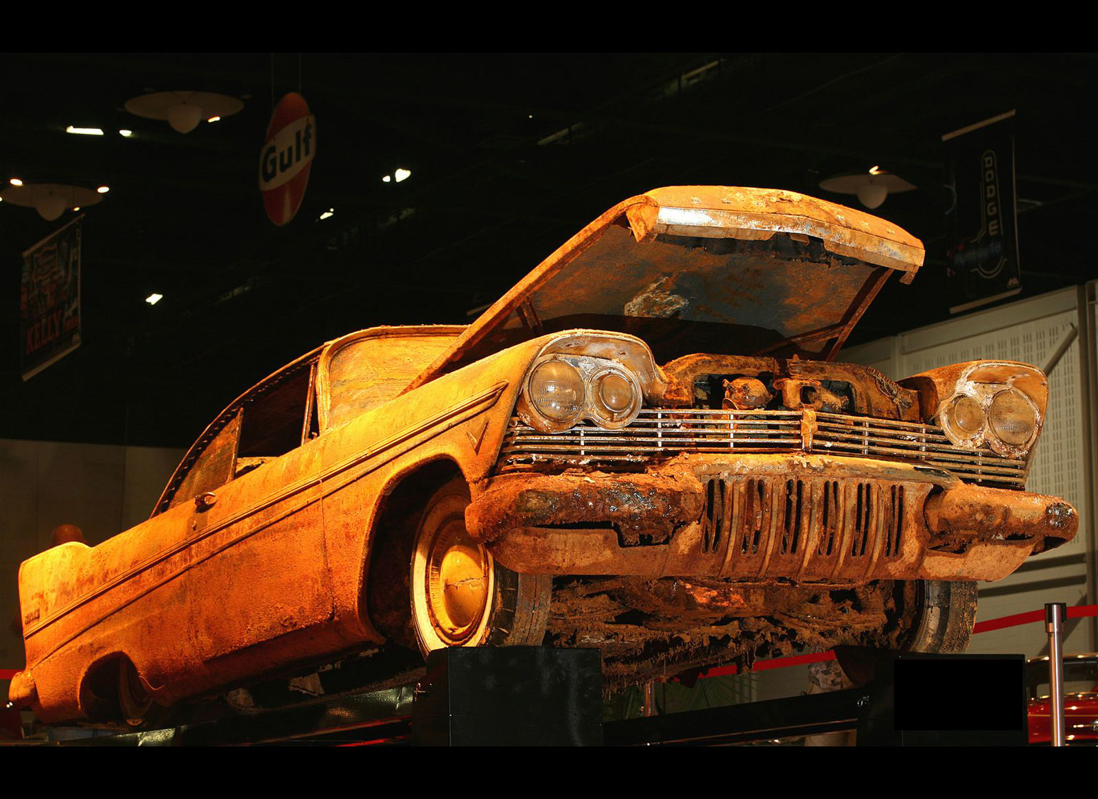 Happdrættisbíllinn í kassanum