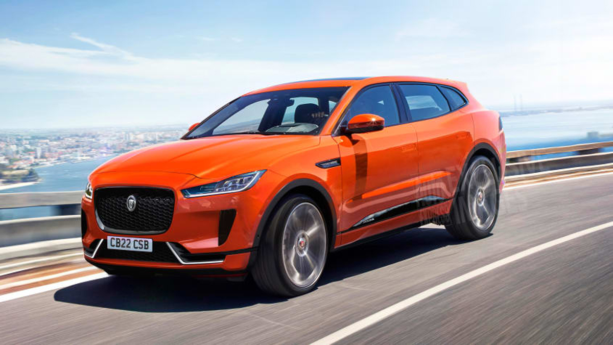 Nýr Jaguar J-Pace rafknúinn sportjeppi á að takast á við Tesla Model X