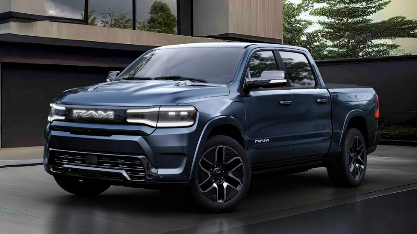 2025 Ram 1500 er flottur raf-pallbíll